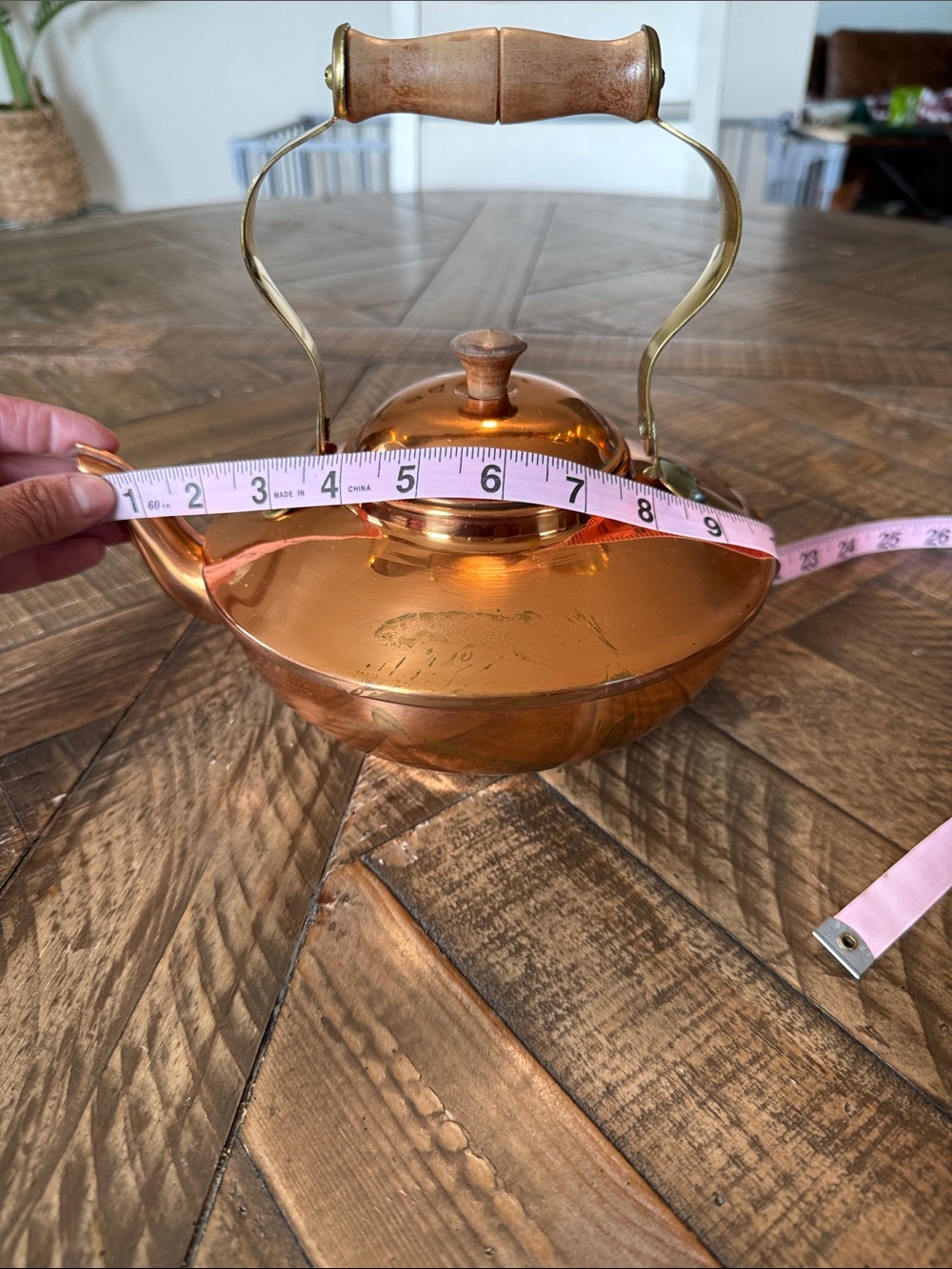Copper Tea pot - Picture 10 of 10